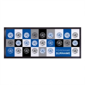 Personalised Celtic Chequered Bar Runner
