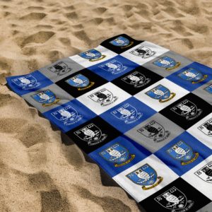 Personalised Leicester City FC Pattern Fleece Blanket
