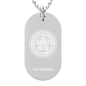 Personalised Leicester City FC Dog Tag