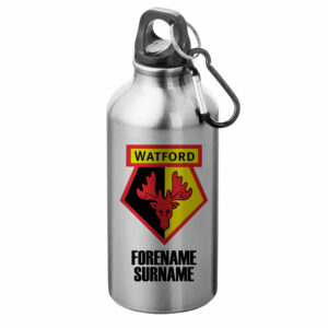 Personalised Watford Bold Crest Sports Bottle
