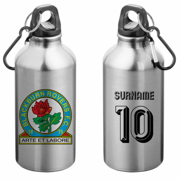 Personalised Blackburn Rovers Retro Sports Bottle