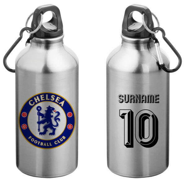 Personalised Chelsea Retro Sports Bottle