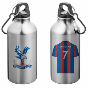 Personalised Brighton & Hove Albion FC Retro Shirt Water Bottle