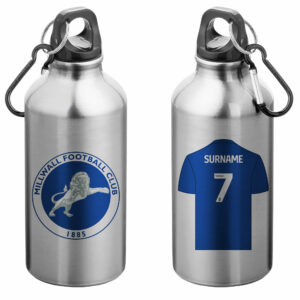 Personalised Millwall Bold Crest Sports Bottle