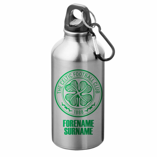 Personalised Celtic Bold Crest Sports Bottle