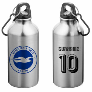 Personalised Blackburn Rovers Insulated Water Bottle – Crest – Stainless Steel