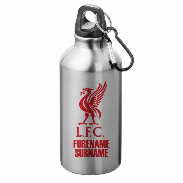 Personalised Liverpool Bold Crest Sports Bottle