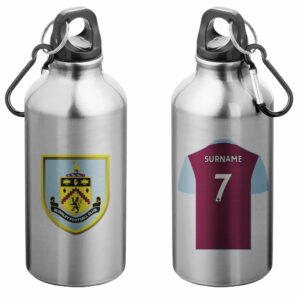 Personalised Burnley Bold Crest Sports Bottle