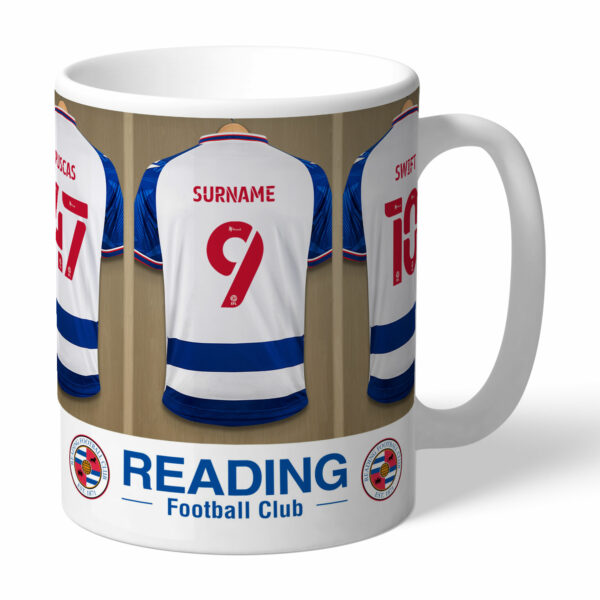 Personalised Reading FC Dressing Room Mug