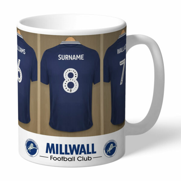 Personalised Millwall FC Dressing Room Mug