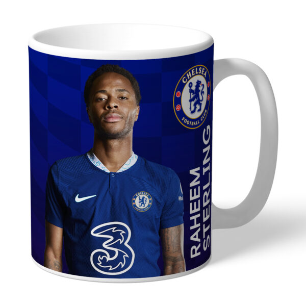Personalised Chelsea FC Sterling Autograph Mug