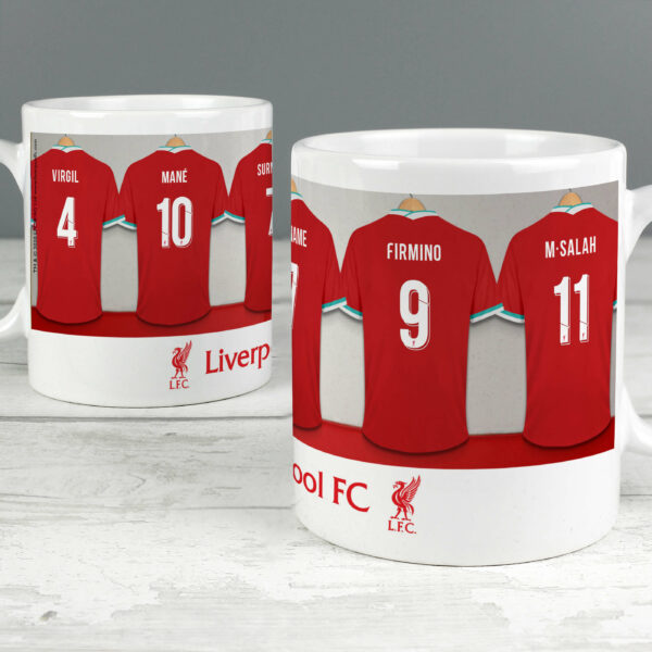 Personalised Liverpool FC Dressing Room Mug