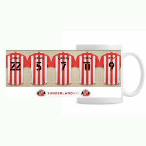 Personalised Sunderland AFC Chequered Adult Hooded Fleece Blanket