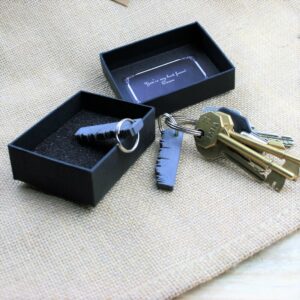 Personalised Guitar Keyring with Gift Box
