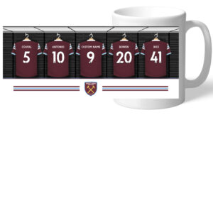 Personalised Millwall FC Retro Shirt Mug