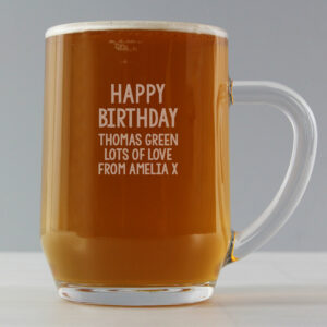 Personalised Any Message Beer Tankard