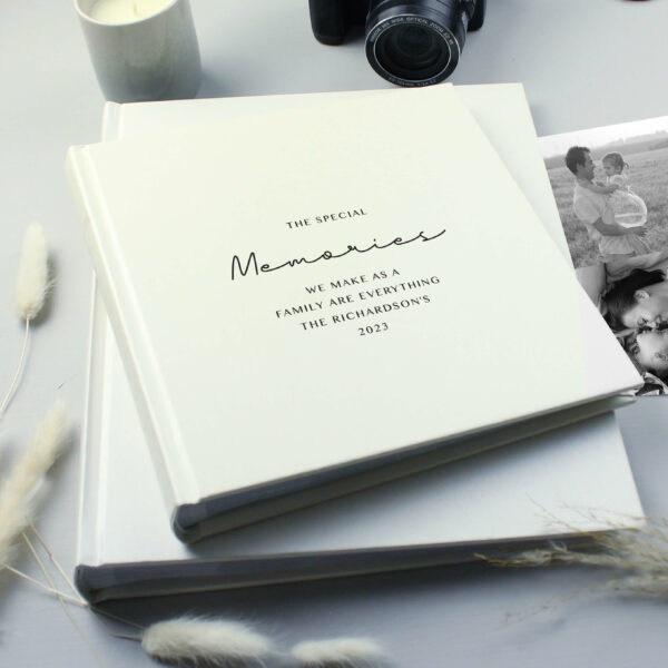 Personalised Any Message Square Photo Album