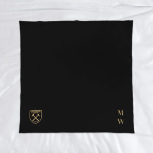Personalised West Ham United FC Initials Fleece Blanket