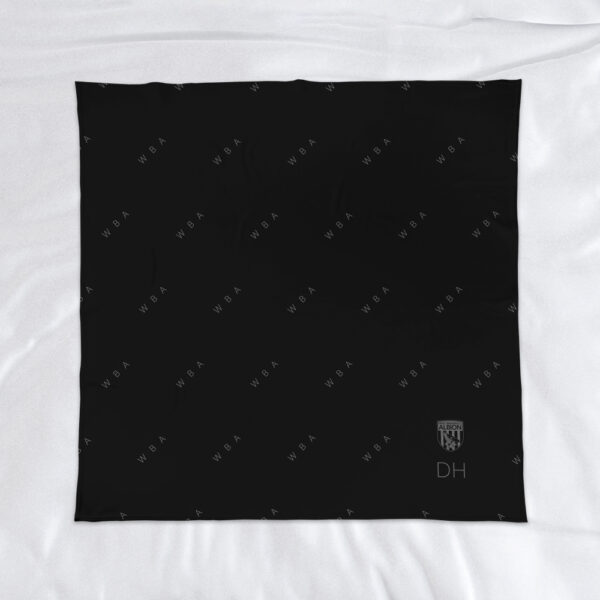 Personalised West Bromwich Albion FC Pattern Fleece Blanket