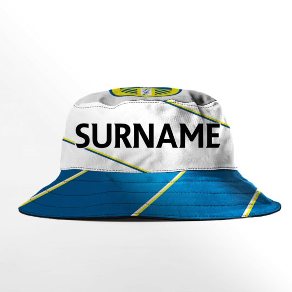 Personalised Leeds United Name Bucket Hat