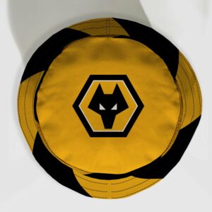 Personalised Wolverhampton Wanderers Chequered Hooded Towel – Kids