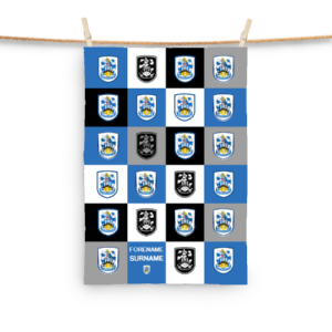 Personalised Cardiff City Badge Towel