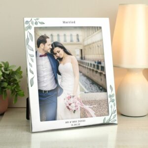 Personalised Any Message 6×4 Wooden Photo Frame