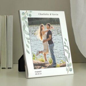 Personalised ‘A Grandchild is a Blessing’ 7×5 Wooden Photo Frame