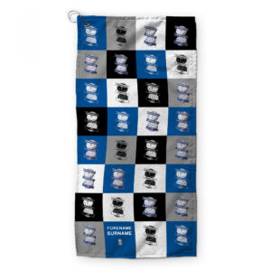 Personalised Birmingham City Badge Towel