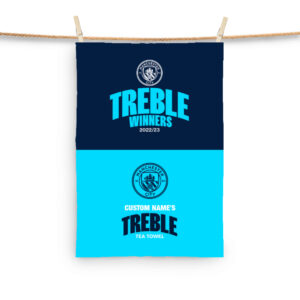 Personalised Derby County Ticket Tea Towel