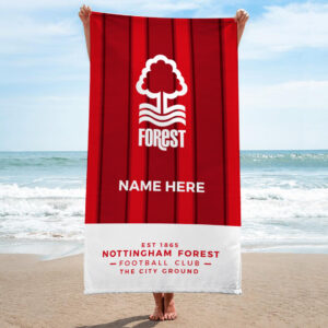 Personalised Nottingham Forest Badge Towel