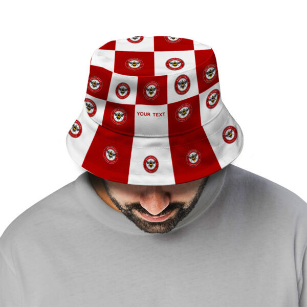 Personalised Brentford FC Chequered Bucket Hat