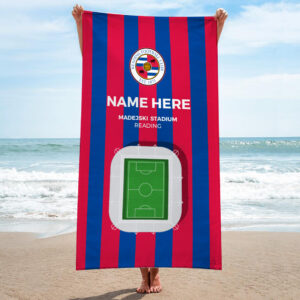 Personalised Reading Stadium Towel