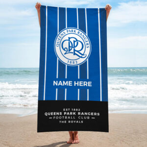 Personalised QPR Badge Towel