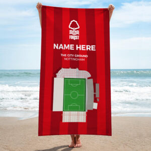 Personalised Nottingham Forest Stadium Towel