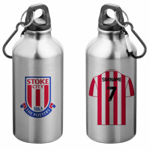 Personalised Stoke City Bold Crest Sports Bottle
