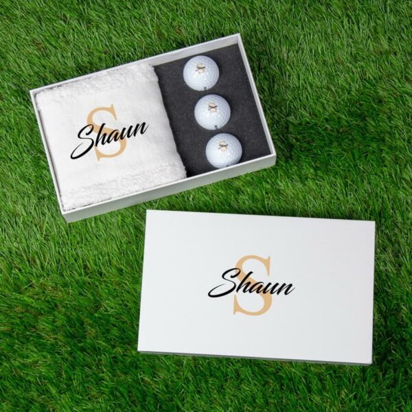 Personalised Golf Gift Set – Initials