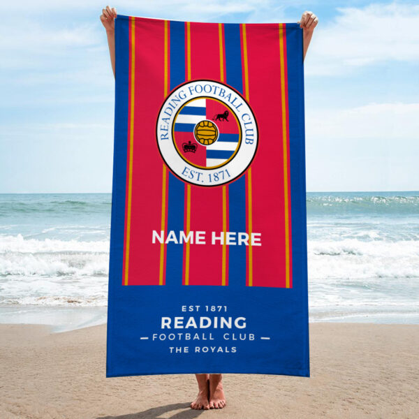 Personalised Reading FC Badge Towel