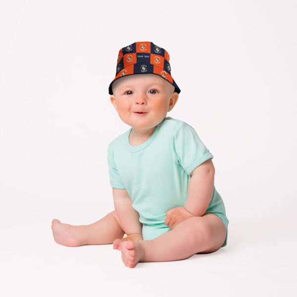 Personalised Luton Town Chequered Bucket Hat