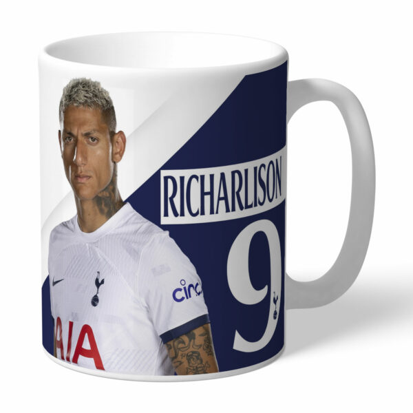 Personalised Tottenham Hotspur Richarlison Autograph Mug