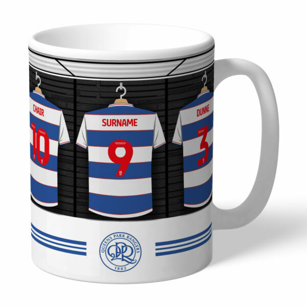 Personalised QPR FC Dressing Room Mug