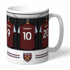 Personalised Millwall FC Retro Shirt Mug