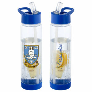 Personalised Sheffield Wednesday Infuser Water Bottle