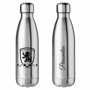 Personalised Middlesbrough Bold Crest Sports Bottle