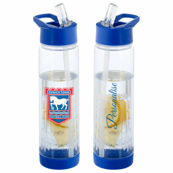 Personalised Ipswich Town Infuser Water Bottle