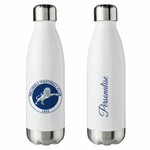 Personalised Insulated Drinks Bottle 500ml – Black – Small Personalisation