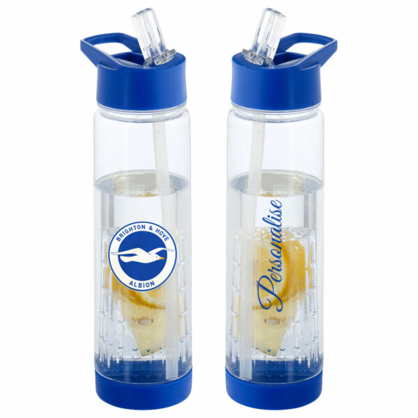 Personalised Brighton & Hove Albion Infuser Water Bottle